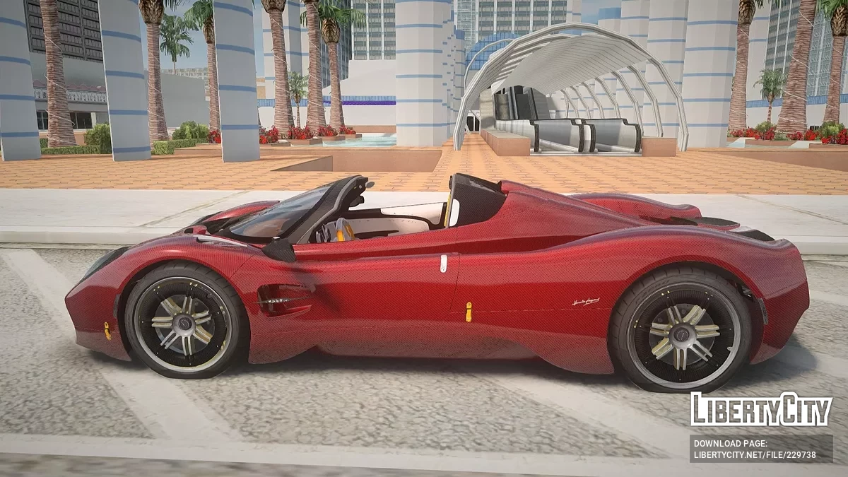 Pagani Utopia Roadster / GTA San Andreas