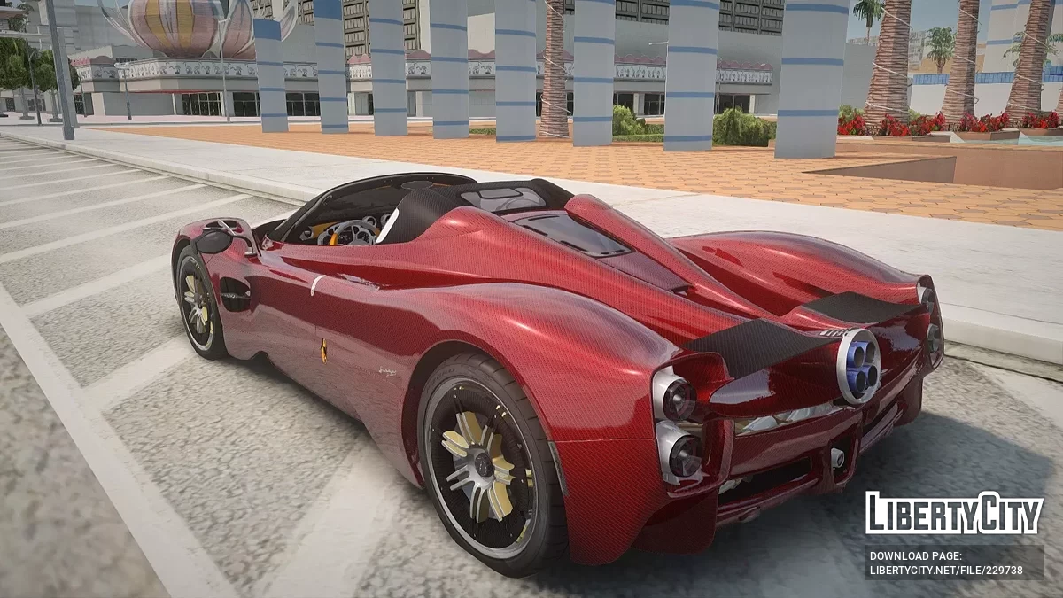 Pagani Utopia Roadster / GTA San Andreas