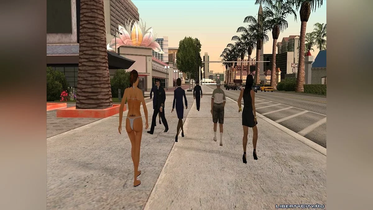 All Peds Everywhere / GTA San Andreas