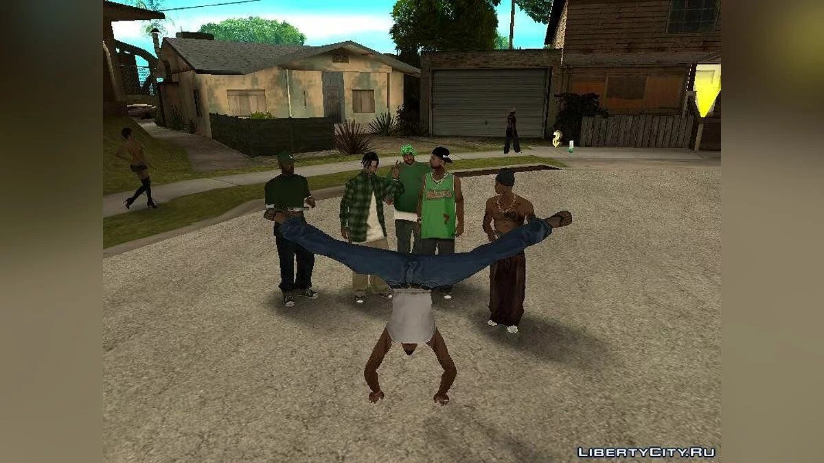 Sweet & Ogloc On Gang  / GTA San Andreas