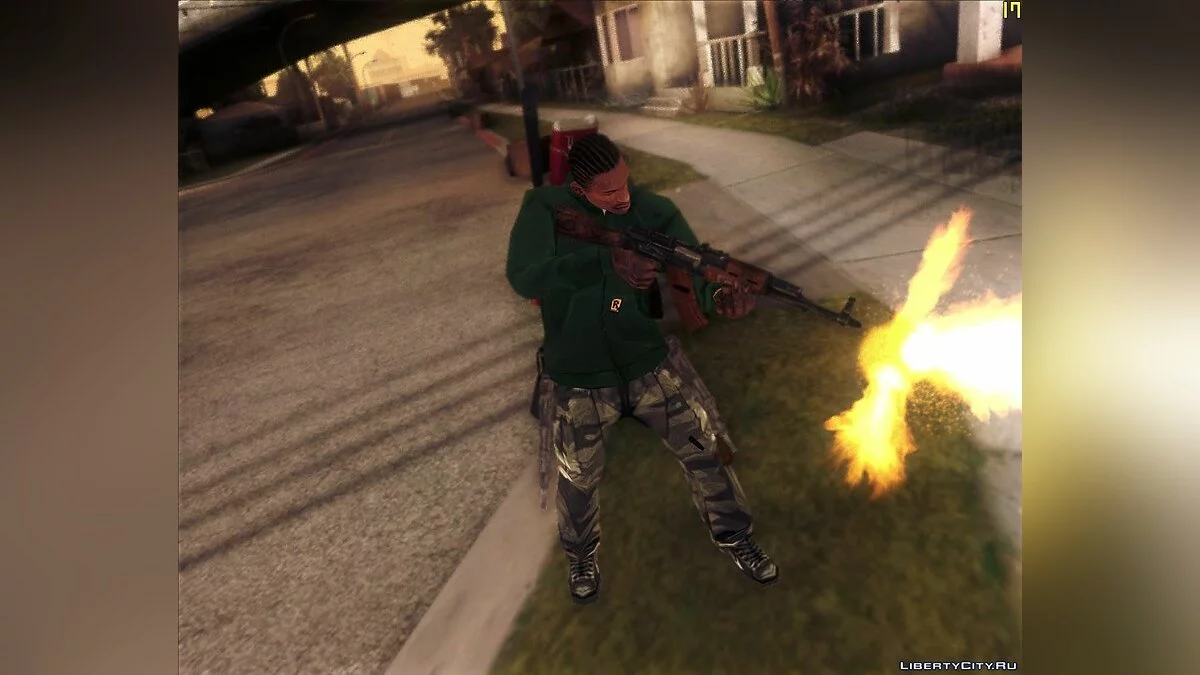 Новые реалистичные характеристики оружия / GTA San Andreas