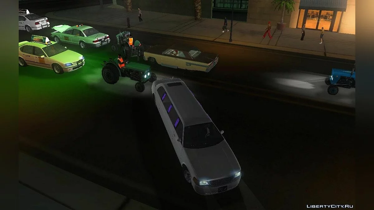 Car crash from GTA IV to GTA SA / GTA San Andreas