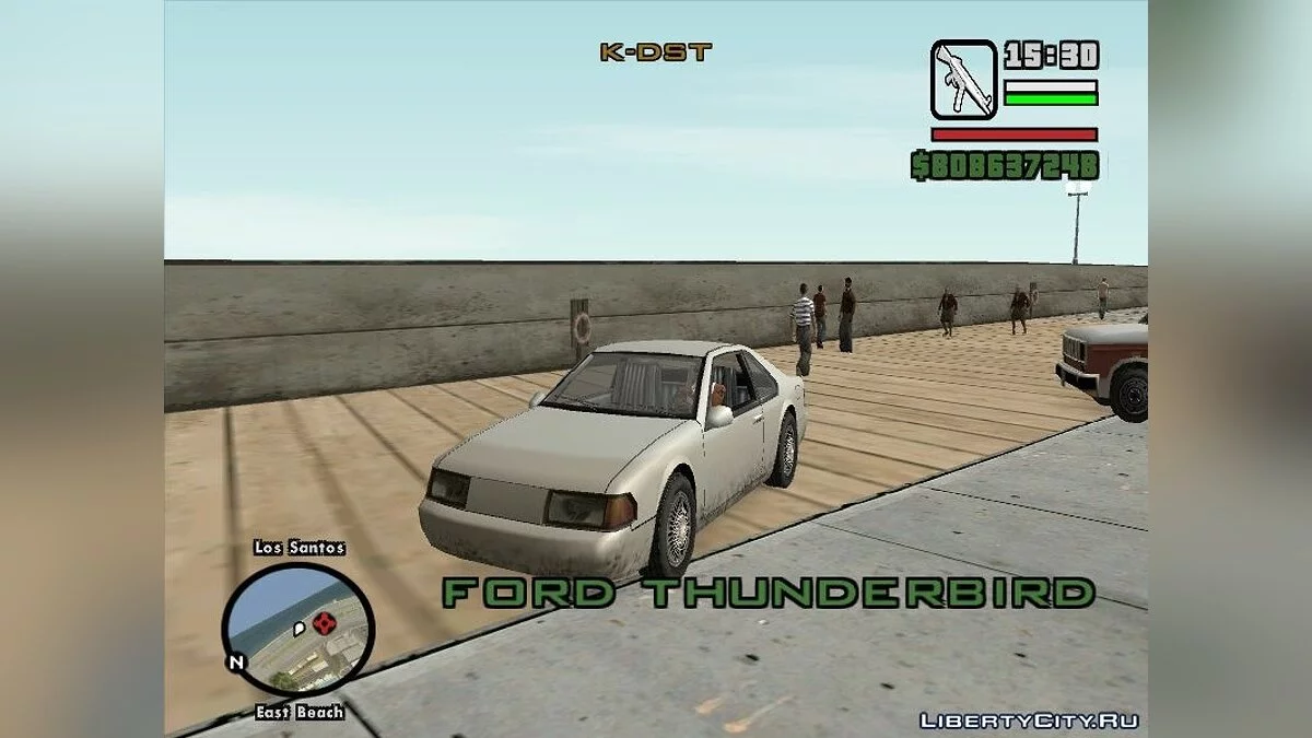 Настоящие названия машин / GTA San Andreas