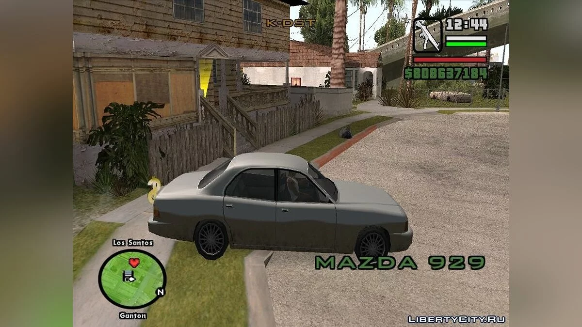 Настоящие названия машин / GTA San Andreas