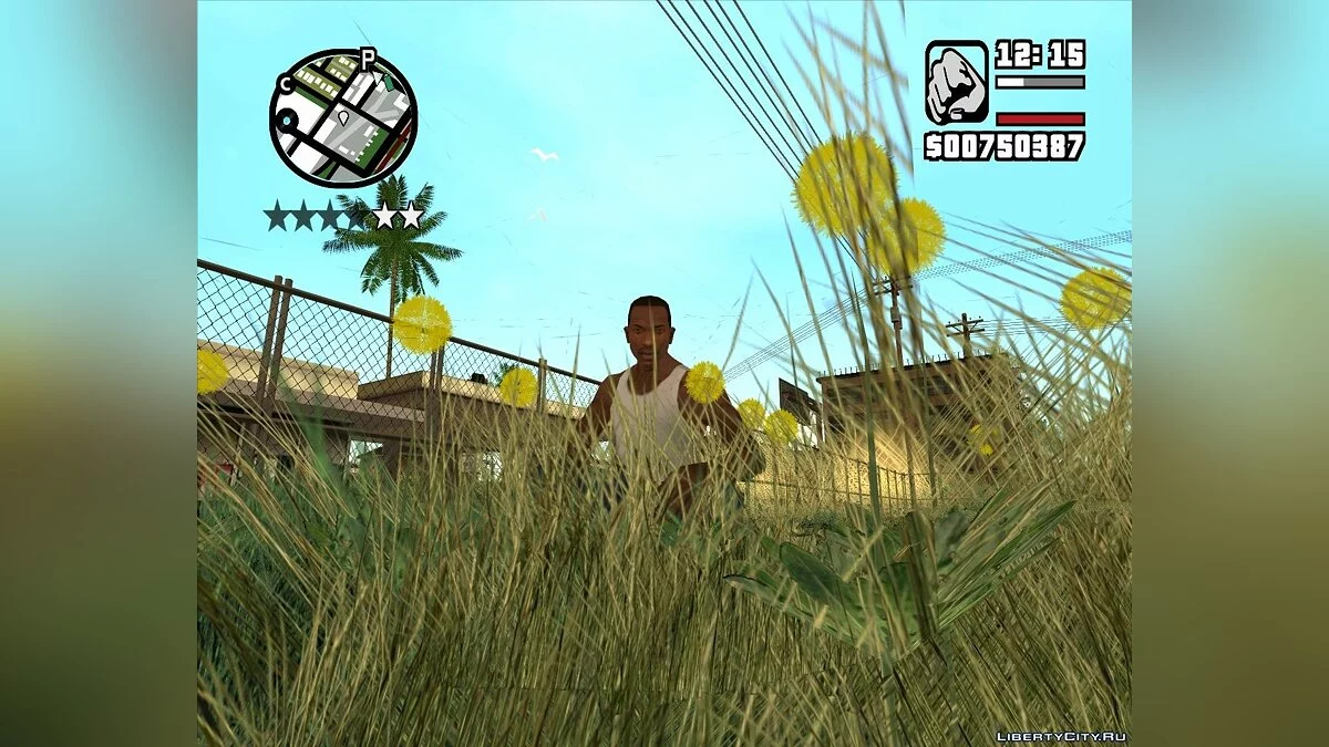 [GTA SA] Compact HUD / GTA San Andreas