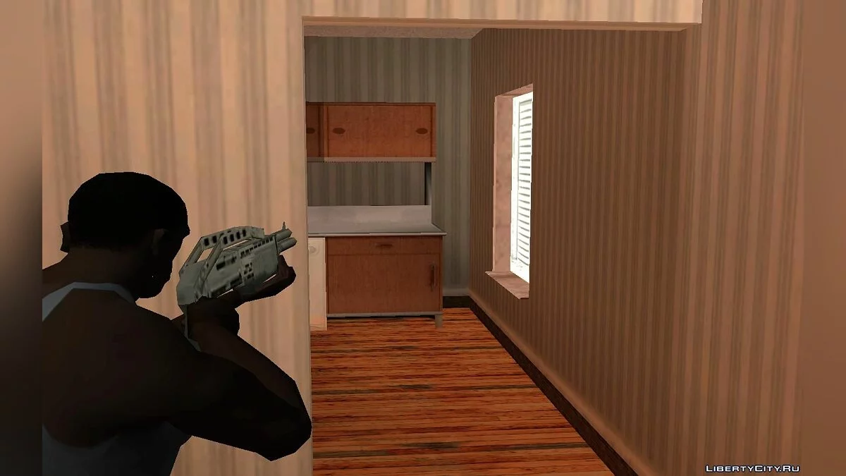 Новые анимации и характеристики оружия (new version) / GTA San Andreas