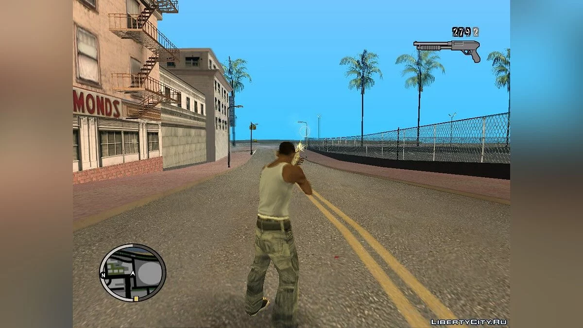 Gangstar Weapon Setting ( Beta ) / GTA San Andreas
