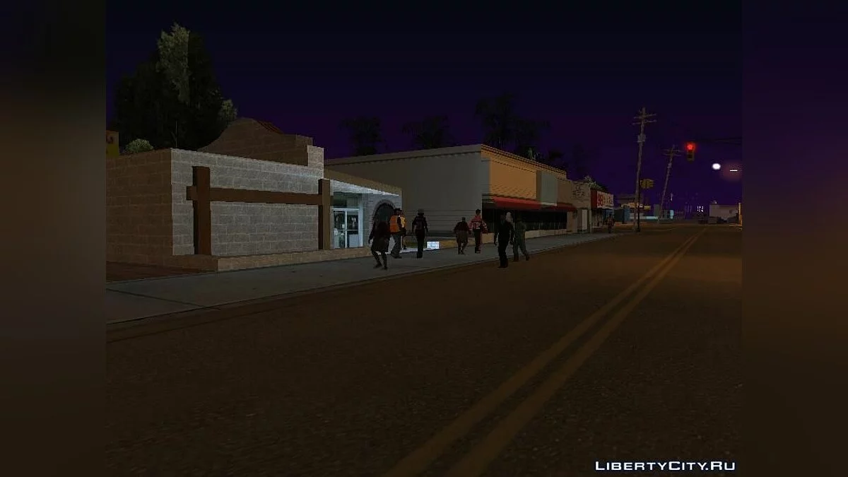 Побольше людей в San Andreas. / GTA San Andreas