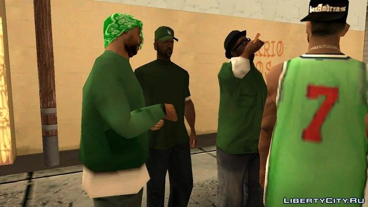 DLC_GANG / GTA San Andreas