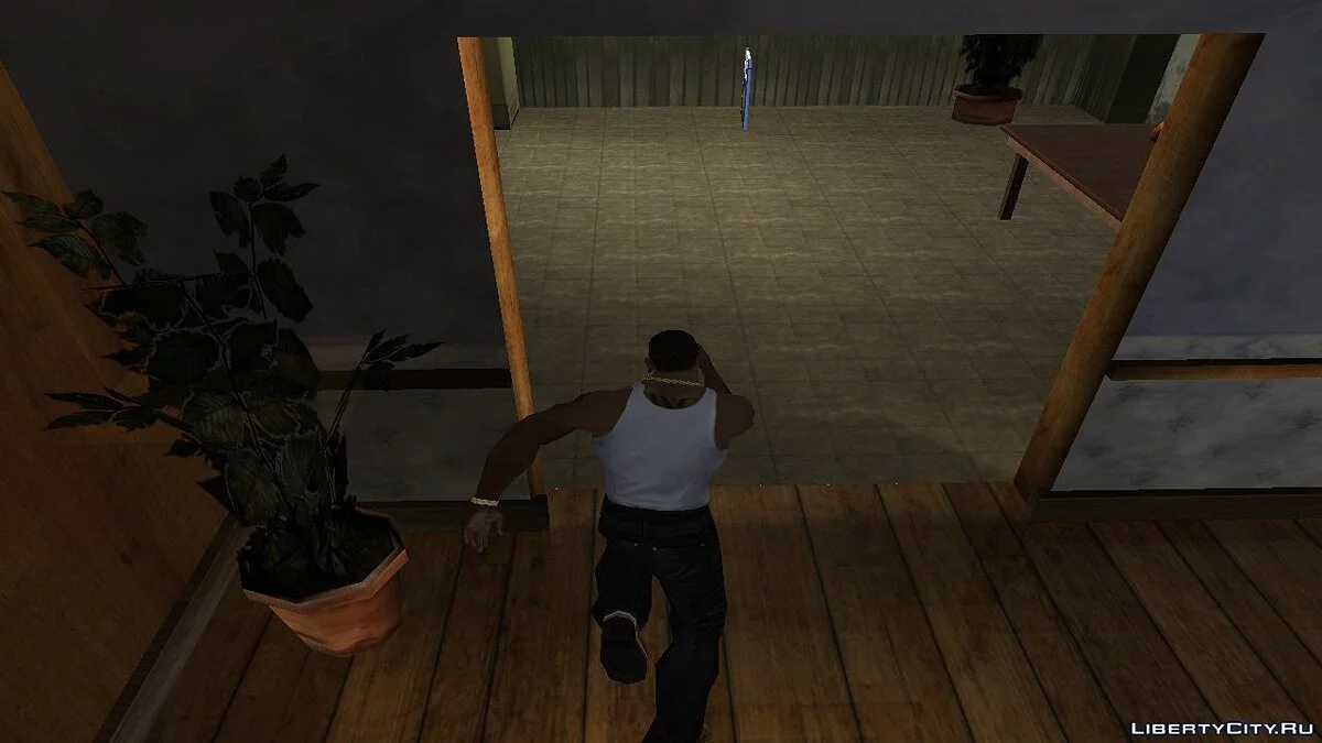 Бегать в помещении / GTA San Andreas