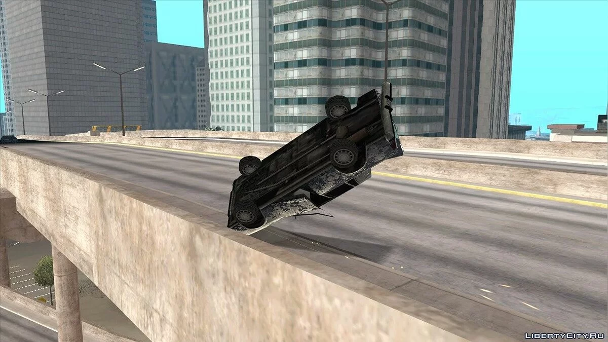 Улучшенная физика автомобильных аварий Fixed / GTA San Andreas