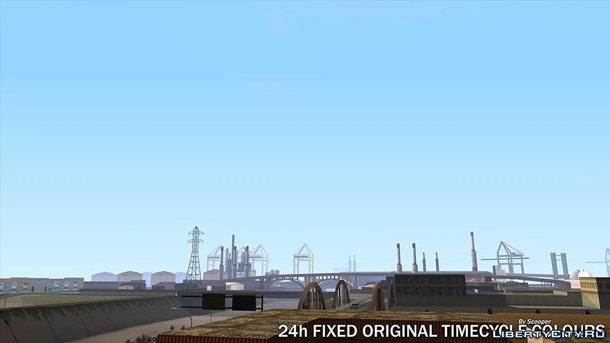 24h Fixed Original TimeCycle Colours 1.1 / GTA San Andreas