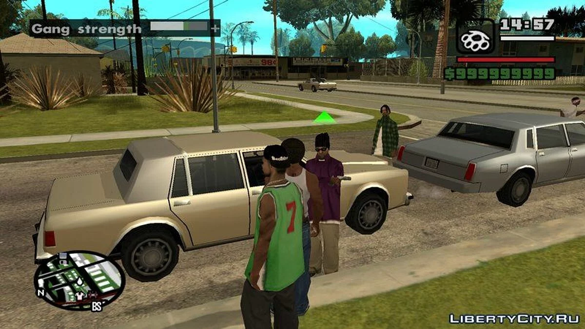 Баласы теперь друзья / GTA San Andreas
