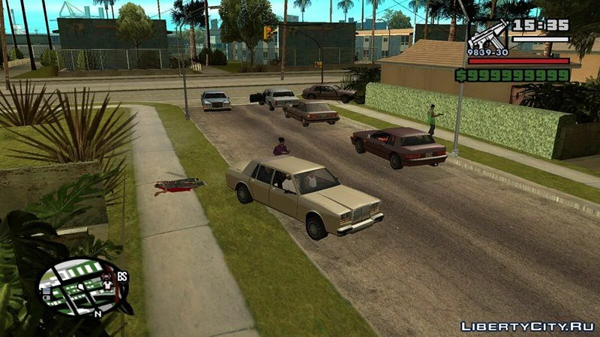 Баласы теперь друзья / GTA San Andreas