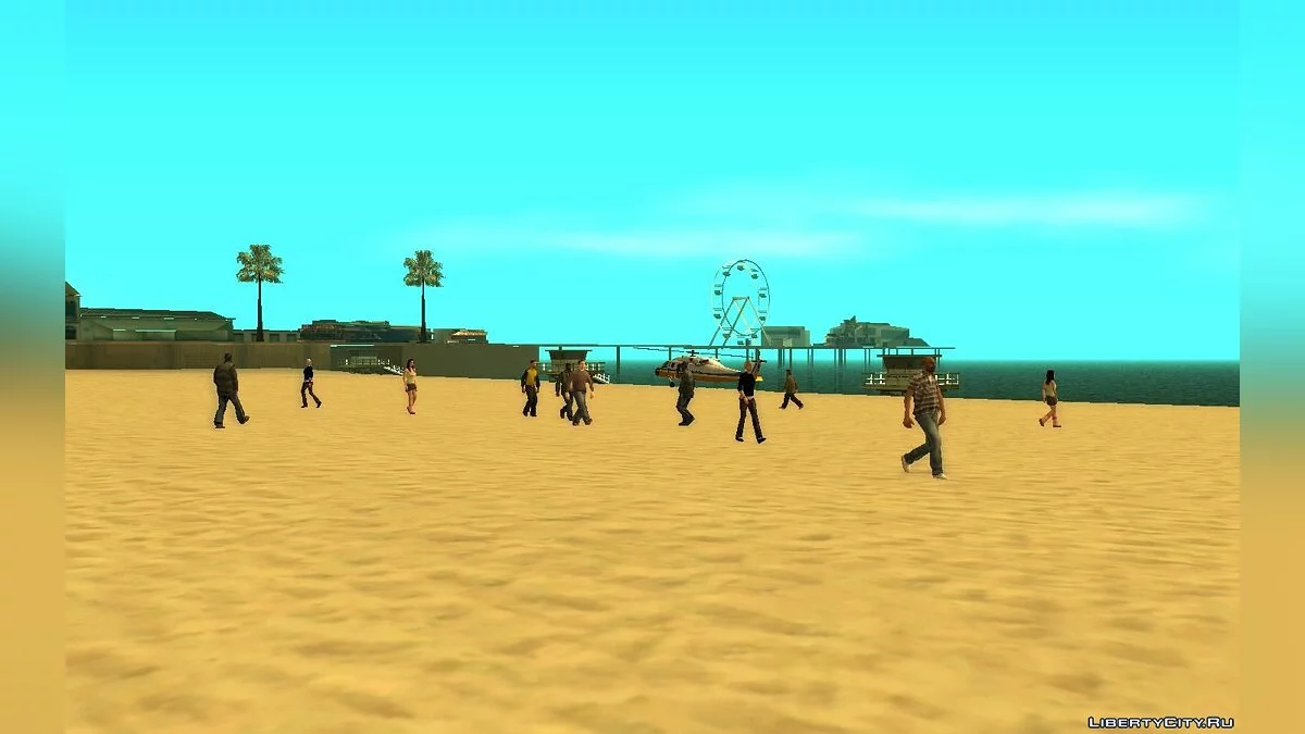 Реалистичный трафик / GTA San Andreas