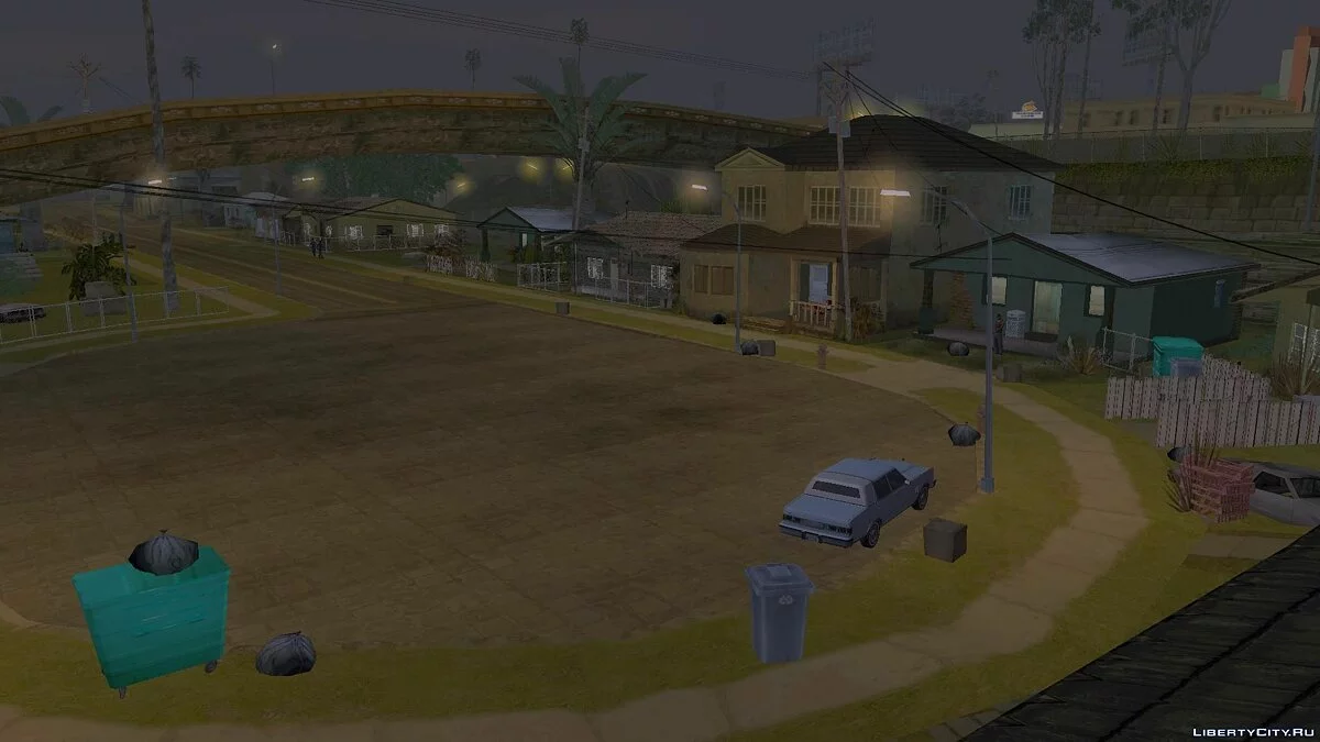 Маппинг на Grove Street / GTA San Andreas
