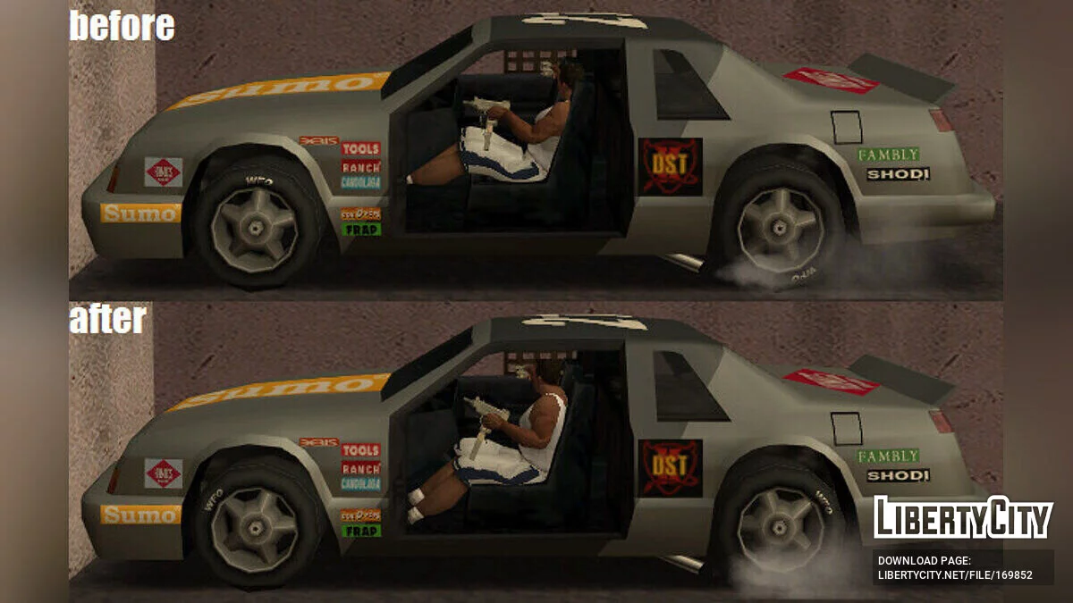 Исправление handling.cfg / GTA San Andreas