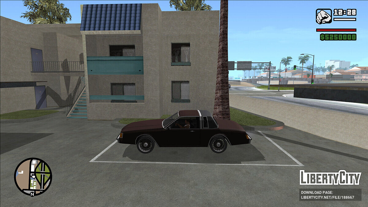 Скачать Больше парковочных мест для мода Parking Save Garages для GTA San  Andreas