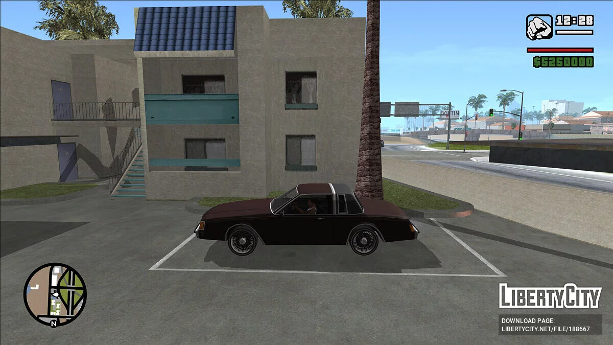 Больше парковочных мест для мода Parking Save Garages / GTA San Andreas