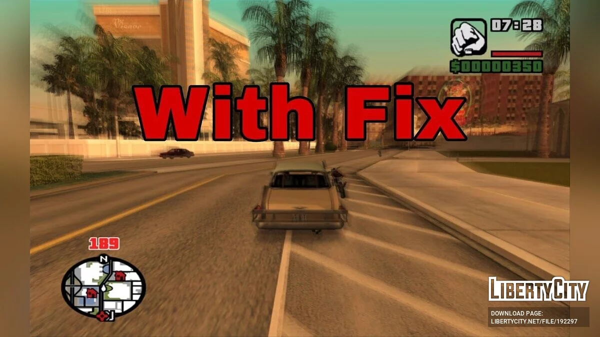 Highway Speed Fix / GTA San Andreas