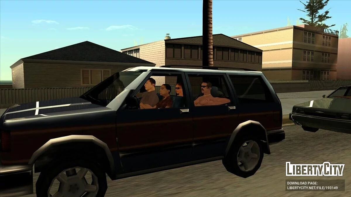 Больше людей на машинах / GTA San Andreas