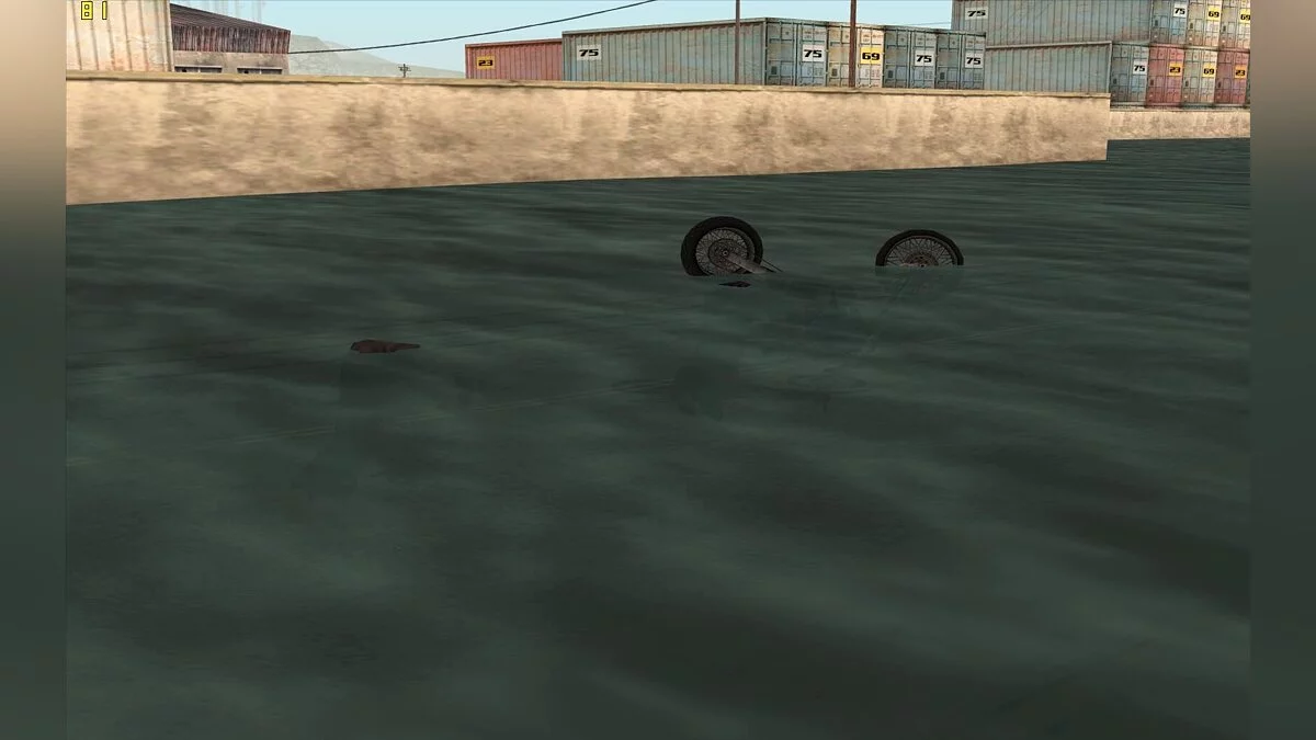 Наводнение в посёлке. / GTA San Andreas