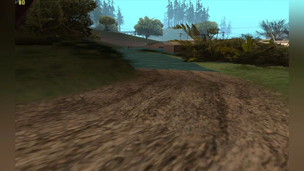 Наводнение в посёлке. / GTA San Andreas