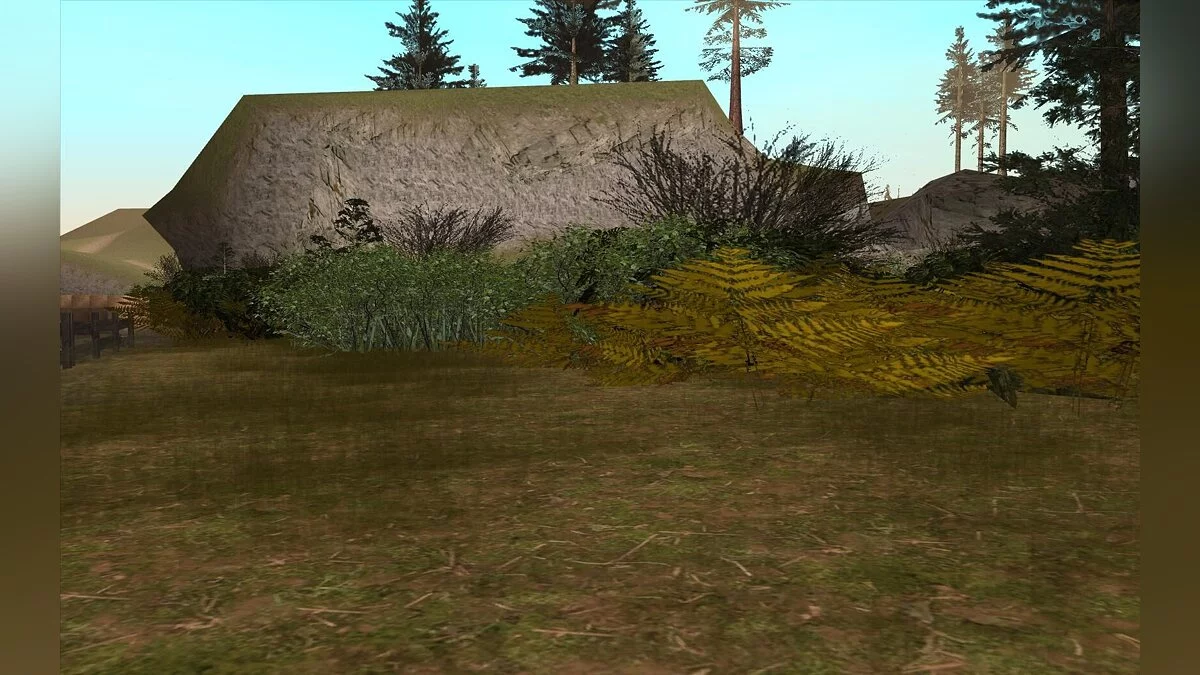 Больше растительности в San Andreas / GTA San Andreas