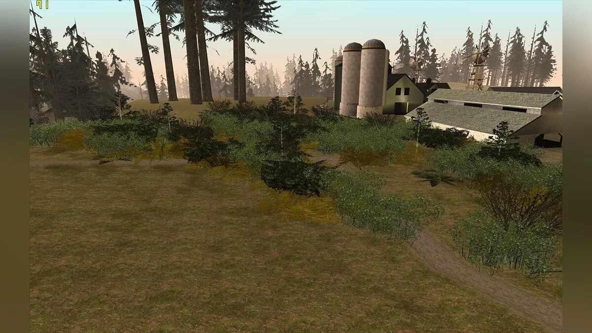 Больше растительности в San Andreas / GTA San Andreas