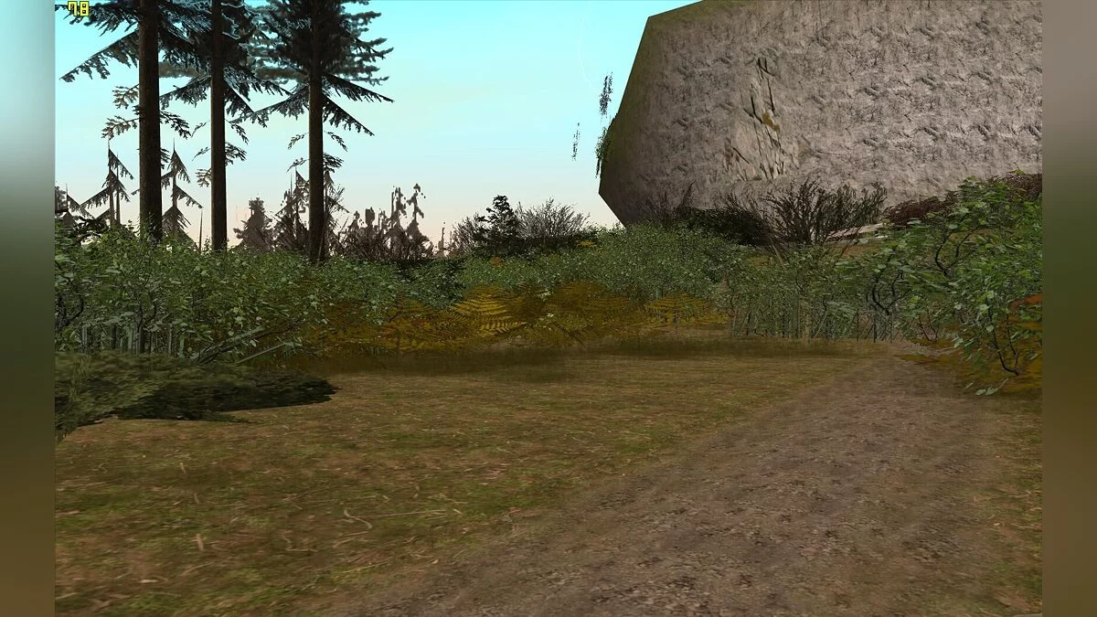 Больше растительности в San Andreas / GTA San Andreas
