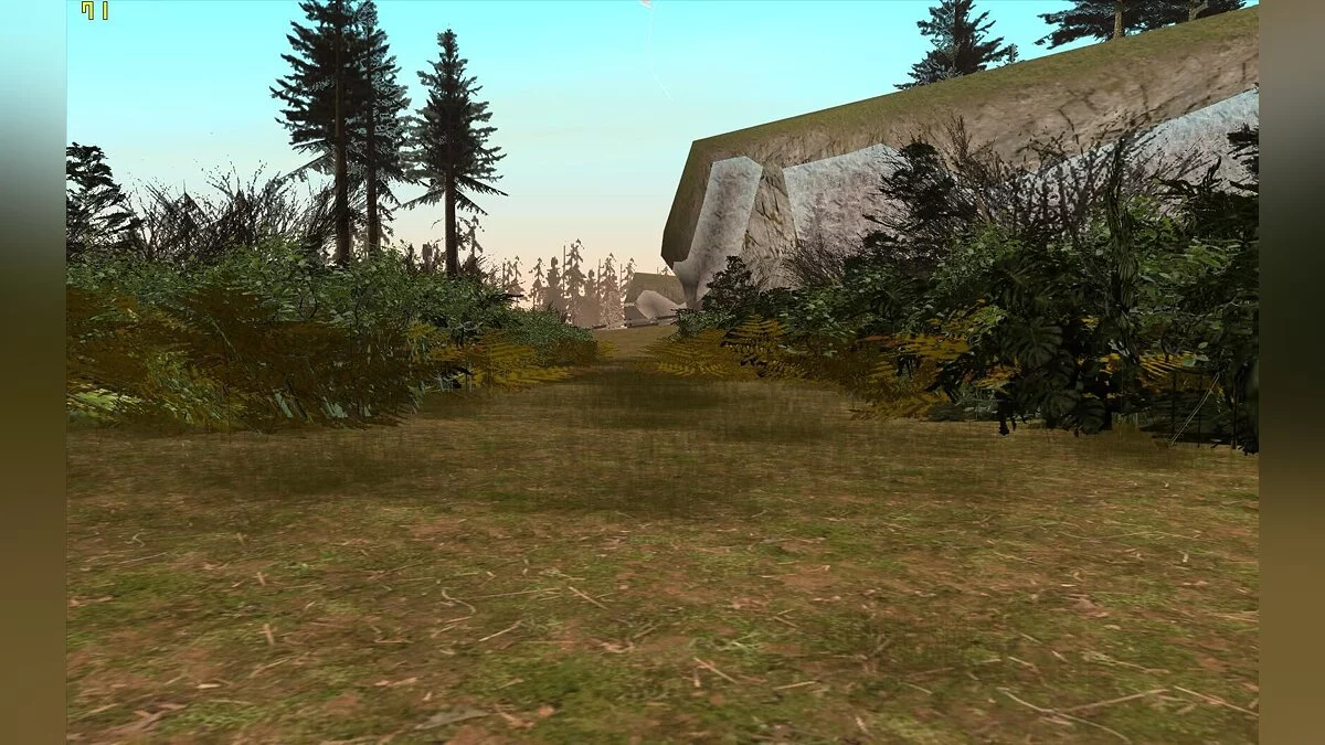 Больше растительности в San Andreas / GTA San Andreas