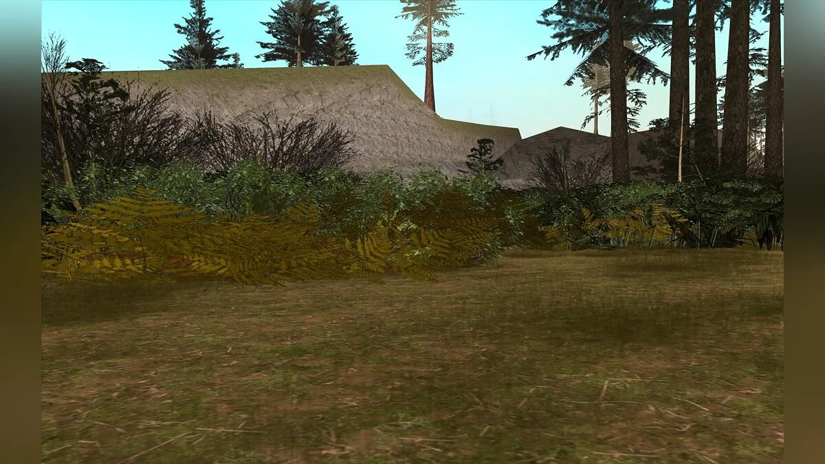 Больше растительности в San Andreas / GTA San Andreas