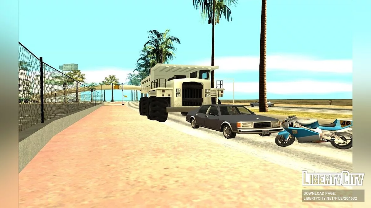 Новые машины на дороге / GTA San Andreas