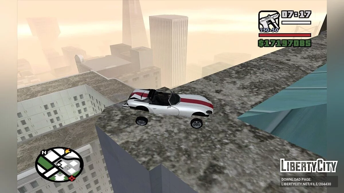 Транспорт липучка / GTA San Andreas