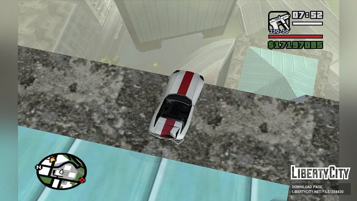Транспорт липучка / GTA San Andreas