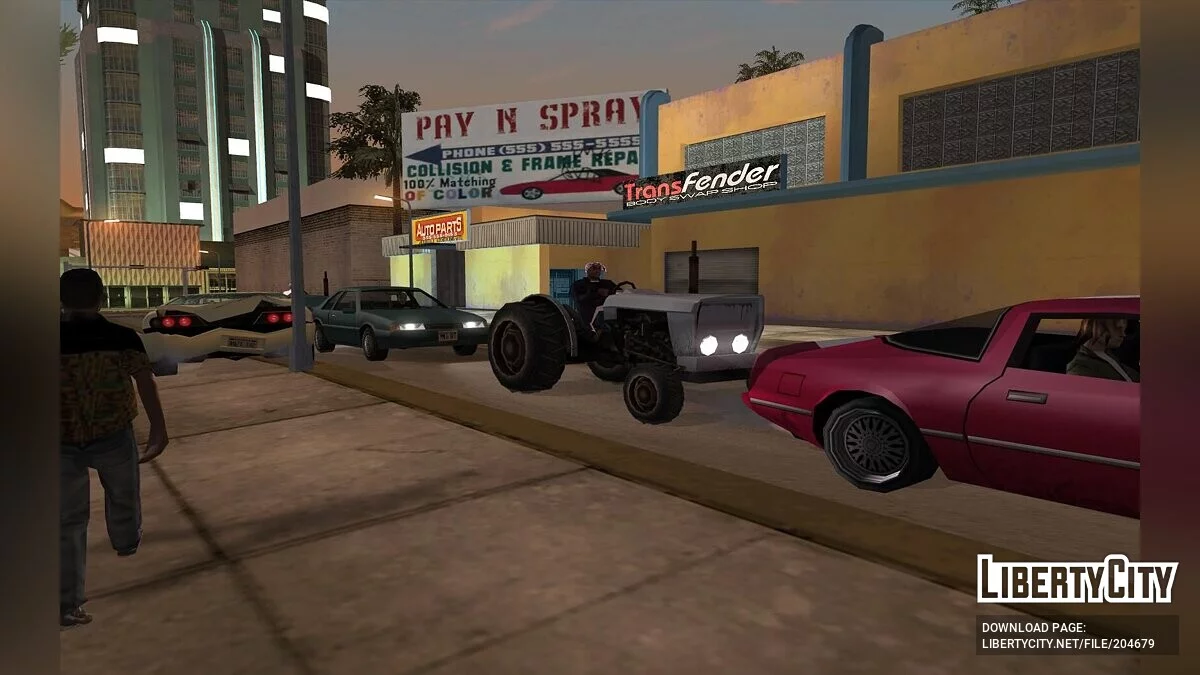 Все типы пешеходов во всех городах / GTA San Andreas