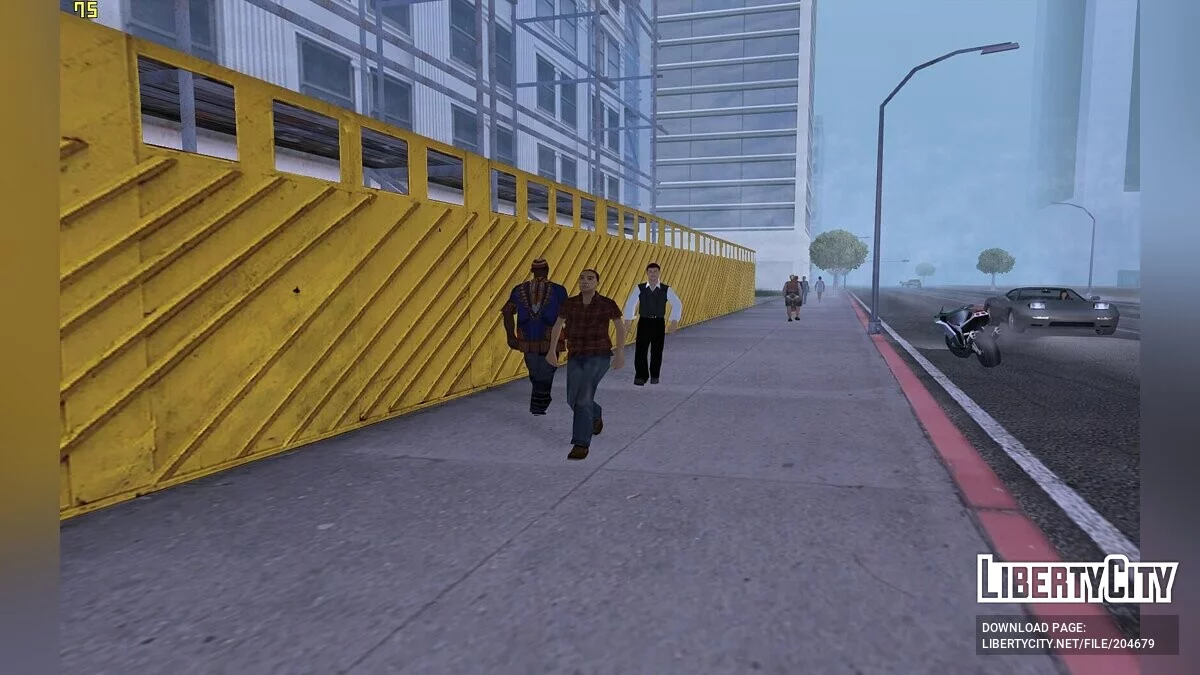 Все типы пешеходов во всех городах / GTA San Andreas