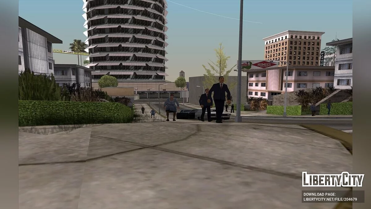 Все типы пешеходов во всех городах / GTA San Andreas
