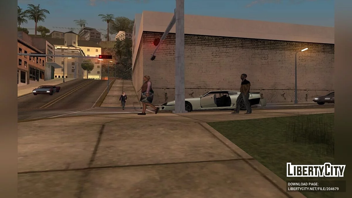 Все типы пешеходов во всех городах / GTA San Andreas
