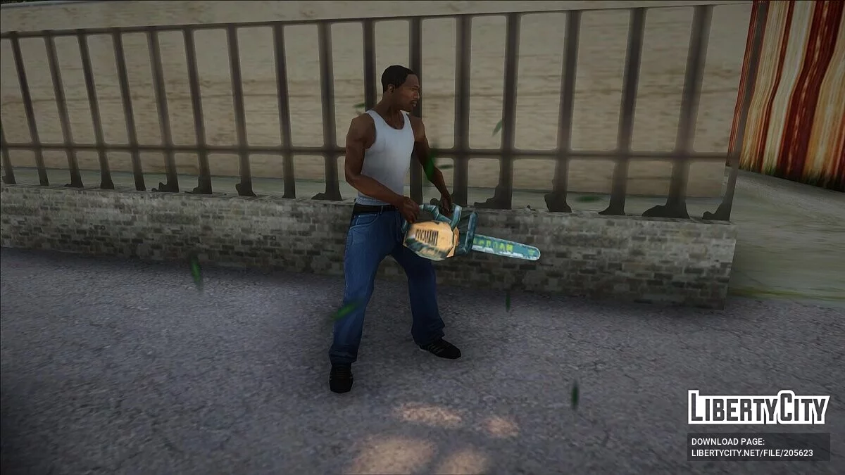 Уничтожать деревья / GTA San Andreas