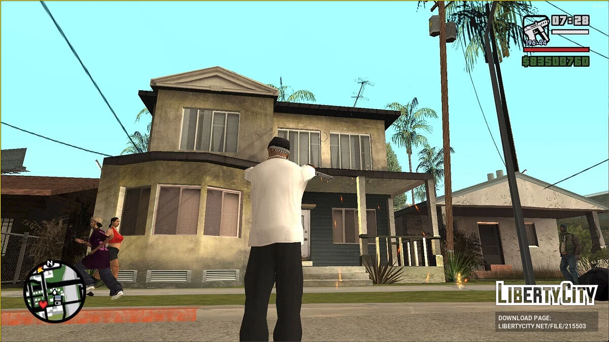 Три обновлённых эффекта для столкновений / GTA San Andreas