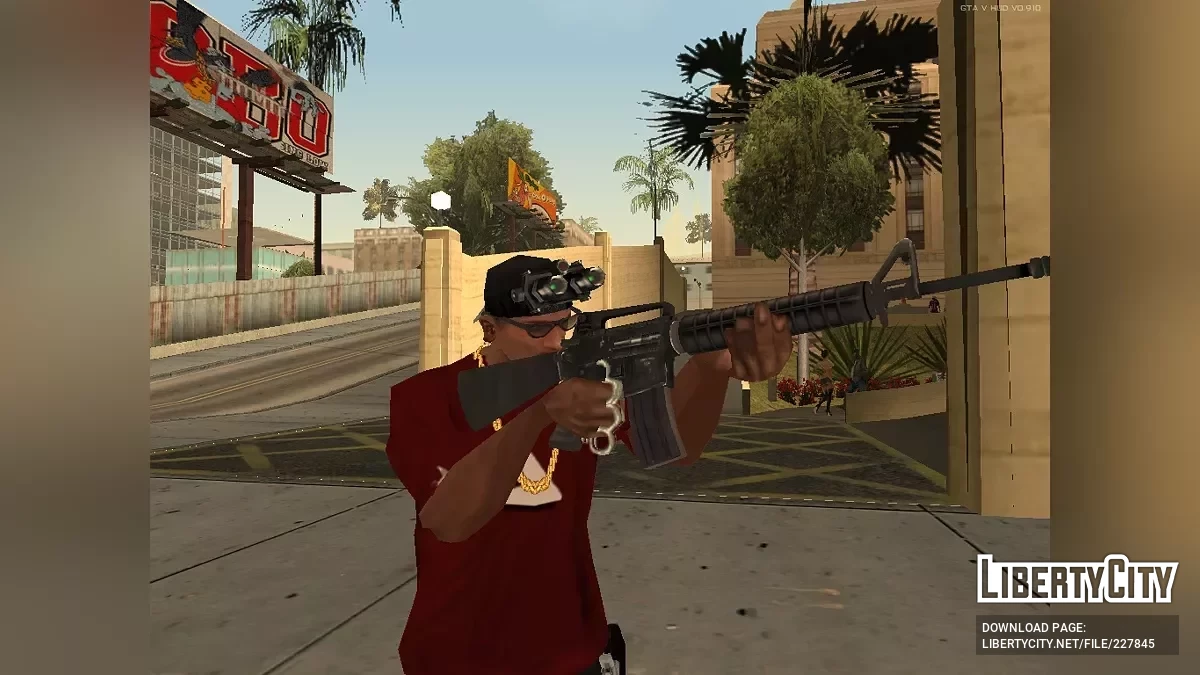 Переработка стрельбы 90-х / GTA San Andreas