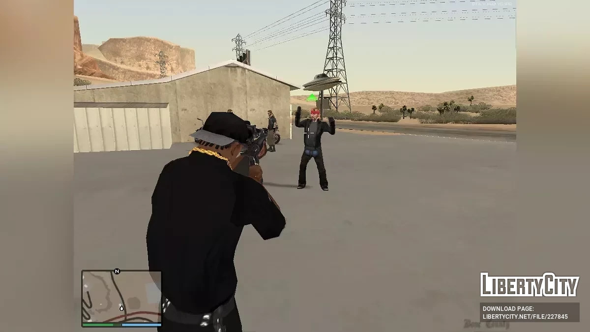 Переработка стрельбы 90-х / GTA San Andreas