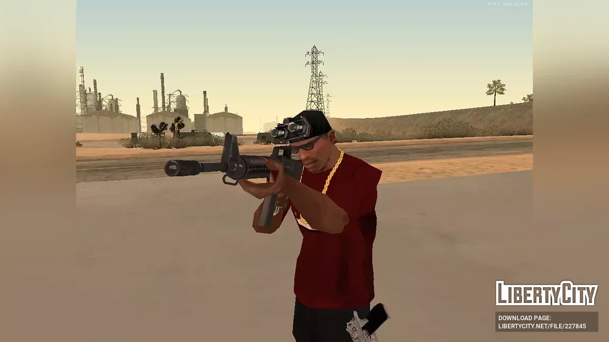 Переработка стрельбы 90-х / GTA San Andreas
