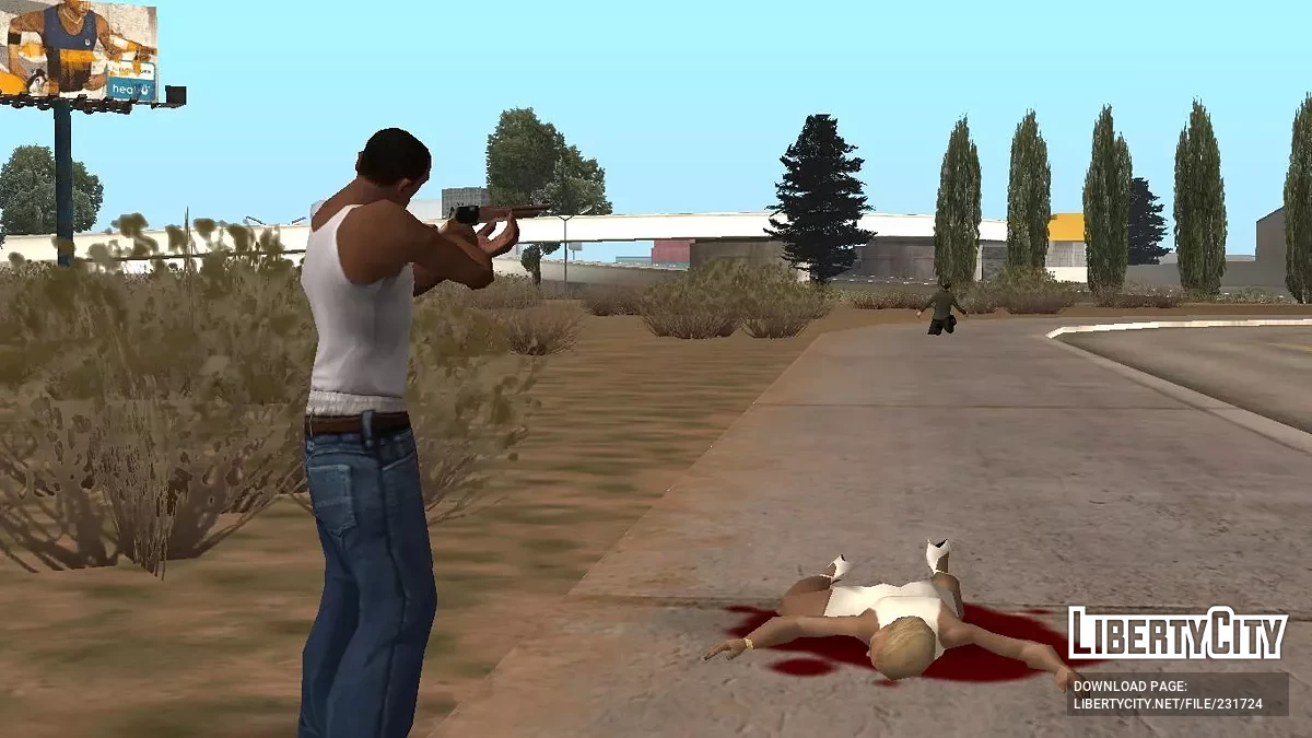 Реалистичное оружие и характеристики ближнего боя / GTA San Andreas