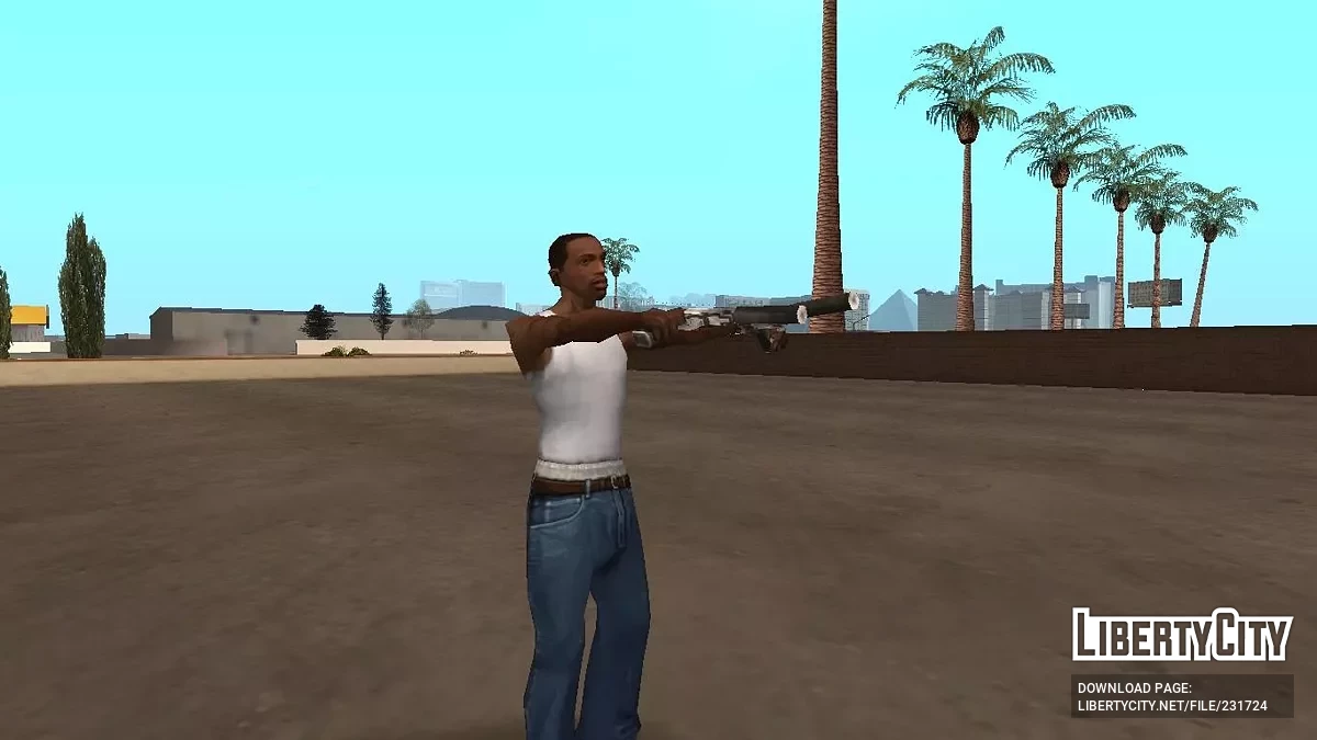 Реалистичное оружие и характеристики ближнего боя / GTA San Andreas