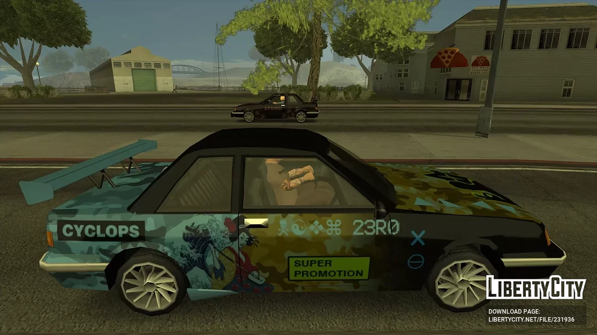 Банды с тюнингованными автомобилями (конфигурация вариаций моделей) / GTA San Andreas