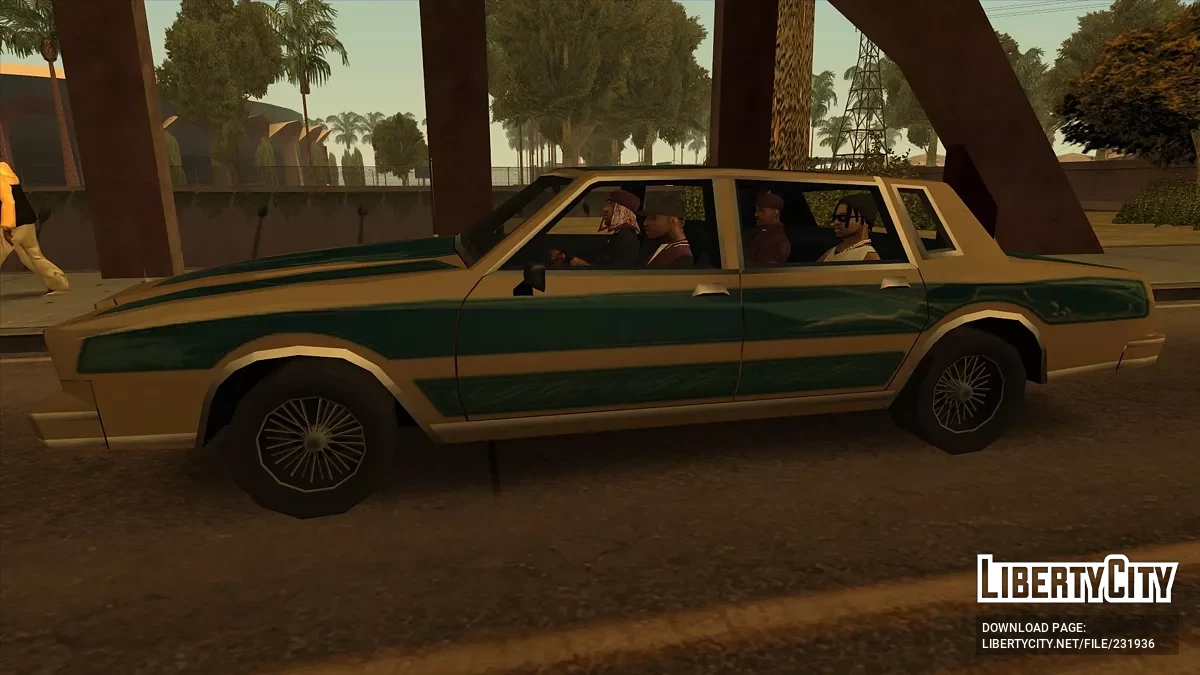 Банды с тюнингованными автомобилями (конфигурация вариаций моделей) / GTA San Andreas