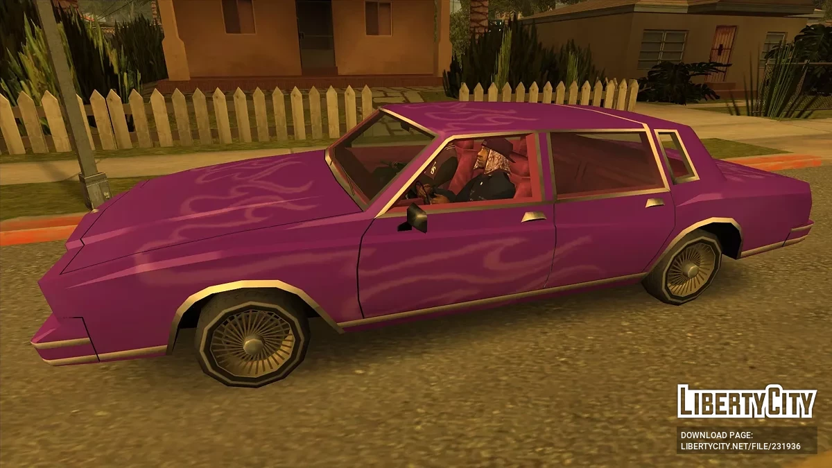 Банды с тюнингованными автомобилями (конфигурация вариаций моделей) / GTA San Andreas