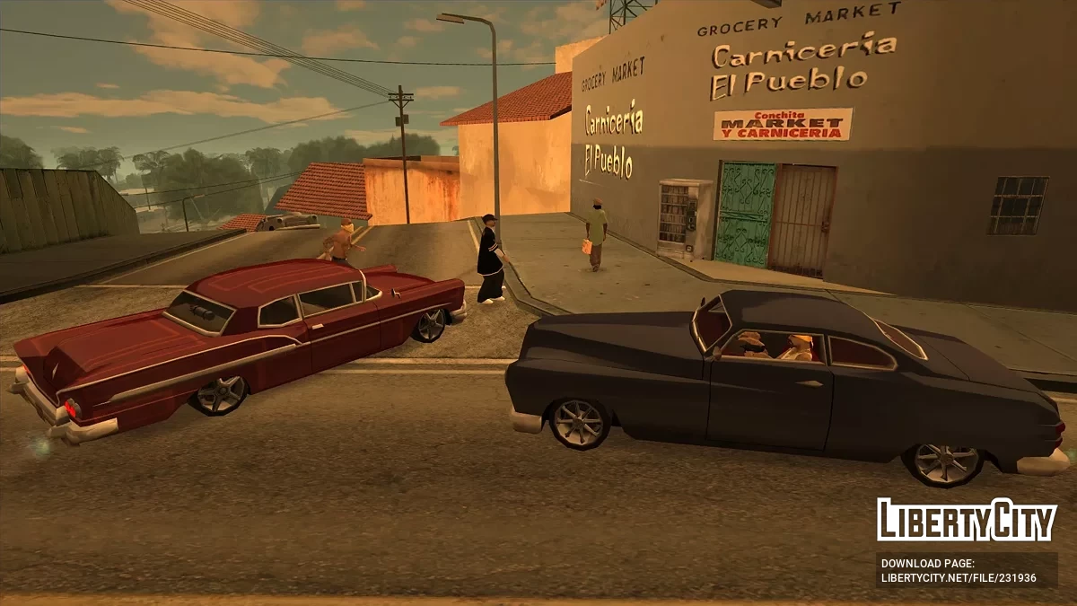 Банды с настроенными транспортными средствами (Конфигурация вариаций моделей) / GTA San Andreas